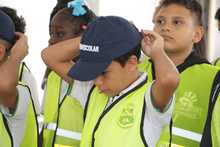 Estudiantes de la instituci&oacute;n educativa Eva Riascos Plata se certificaron como Patrulleros Escolares