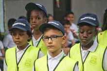 Estudiantes de la instituci&oacute;n educativa Eva Riascos Plata se certificaron como Patrulleros Escolares