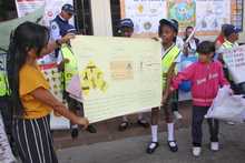 Estudiantes de la instituci&oacute;n educativa Eva Riascos Plata se certificaron como Patrulleros Escolares