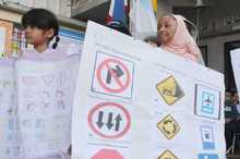 Estudiantes de la instituci&oacute;n educativa Eva Riascos Plata se certificaron como Patrulleros Escolares