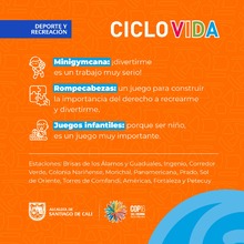 En la Ciclovida de Cali los ni&ntilde;os y las ni&ntilde;as solo tienen que hacer algo:  &iexcl;divertirse!
