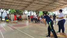 Servidores p&uacute;blicos del sector educativo participaron del Primer Torneo de Cornhole
