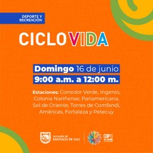 &iexcl;Celebremos el d&iacute;a de pap&aacute; en la Ciclovida de Cali!