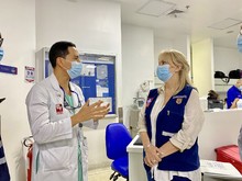 Seguimiento t&eacute;cnico y apoyo a las IPS de Cali, debido a la alta ocupaci&oacute;n de urgencias ante alerta naranja por dengue