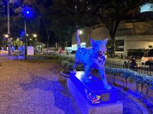 El azul brillar&aacute; en nueve hitos ornamentales de Santiago de Cali para celebrar el D&iacute;a del Padre