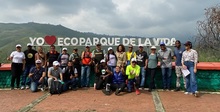 Secretaria de Turismo de Cali recorri&oacute; comuna 1 con habitantes y gu&iacute;as tur&iacute;sticos para impulsar ruta del Ecoparque de la Vida