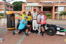 Los &lsquo;&iacute;dolos&rsquo; se presentaron en sociedad y animaron la jornada en la estaci&oacute;n Panamericana de la Ciclovida