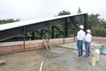 As&iacute; avanza la construcci&oacute;n del restaurante escolar de la sede educativa Rep&uacute;blica de Francia