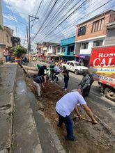 La renovada imagen del barrio Cortijo tras un masivo operativo de limpieza en un punto cr&iacute;tico de basuras