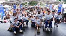 En la celebración del Día Olímpico los Ídolos se encargaron de ponerle sabor a la estación Panamericana de la Ciclovida 6