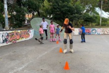 Activación y jornada de limpieza en el Skatepark del barrio Ciudad Córdoba 2