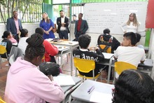 Vuelven los estudiantes a las aulas con la garant&iacute;a de contar con transporte y alimentaci&oacute;n escolar