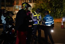 Se intensifican operativos de Movilidad en la v&iacute;a al mar: los m&aacute;s sancionados son motociclistas
