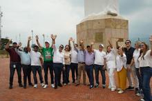 En el cumplea&ntilde;os 488 de Cali, alcalde Alejandro Eder organiz&oacute; una visita con concejales al Proyecto Integral Cristo Rey para conocer avances de obra