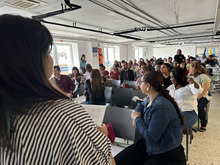 Democracia al tablero: docentes de la ciudad fortalecen sus  capacidades pedag&oacute;gicas