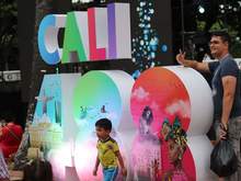 M&aacute;s de 30 mil cale&ntilde;os disfrutaron el espect&aacute;culo tecnol&oacute;gico y lum&iacute;nico  &lsquo;488 razones para sentirme orgulloso de Cali&rsquo;