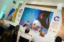 La cruda e inspiradora historia de Azul Almaz&aacute;n fue el colof&oacute;n de la &lsquo;II Cumbre de Ciudades Latinoamericanas para el Deporte y el Desarrollo&rsquo;