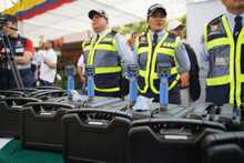 Cali recibe donaci&oacute;n internacional de equipos tecnol&oacute;gicos para  mejorar la seguridad vial