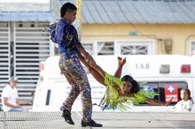 El Bulevar de Oriente se visti&oacute; de salsa