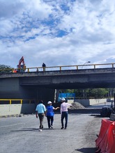 La Unidad de Bienes y Servicios requiri&oacute; al contratista del puente vehicular contiguo al Club Colombia para que cumpla el cronograma de los trabajos previstos en el tiempo estimado