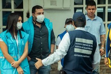 20 personas mayores residentes del Hogar Geri&aacute;trico San Mateo fueron trasladados a otros centros de atenci&oacute;n