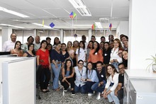 Los ni&ntilde;os y las ni&ntilde;as hacen su primer acercamiento para conocer las funciones de los directivos en la Alcald&iacute;a de Cali