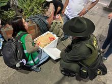 En operativo contra la comercializaci&oacute;n y tr&aacute;fico de fauna y flora silvestre, Dagma y Polic&iacute;a Ambiental incautan carne de armadillo