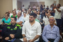 Trabajar de la mano con la administraci&oacute;n del alcalde Eder  es el compromiso de la comuna 22