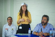 Trabajar de la mano con la administraci&oacute;n del alcalde Eder  es el compromiso de la comuna 22