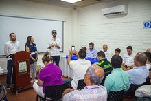 Trabajar de la mano con la administraci&oacute;n del alcalde Eder es el compromiso de la comuna 22