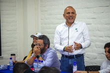 Trabajar de la mano con la administraci&oacute;n del alcalde Eder es el compromiso de la comuna 22