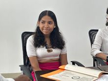 Ella es Antonella Rojas, la secretaria de Bienestar Social del Gabinete  Infantil Distrital que sue&ntilde;a con ser sic&oacute;loga