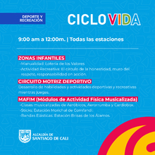 La Ciclovida: Un espacio donde el deporte y la cultura ciudadana se encuentran