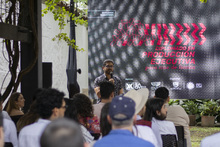 Jaime Tenorio director de Estudios Takeshima, da inicio a la ronda de Pitch