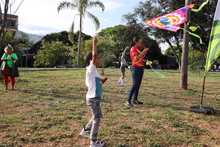 Un lote que llevaba m&aacute;s de 30 a&ntilde;os impactado por residuos y que fue recuperado por la Alcald&iacute;a, escenario del primer Festival de Cometas Mi Cali Bella