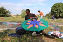 Un lote que llevaba m&aacute;s de 30 a&ntilde;os impactado por residuos y que fue recuperado por la Alcald&iacute;a, escenario del primer Festival de Cometas Mi Cali Bella