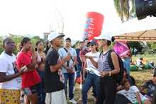 Un lote que llevaba m&aacute;s de 30 a&ntilde;os impactado por residuos y que fue recuperado por la Alcald&iacute;a, escenario del primer Festival de Cometas Mi Cali Bella