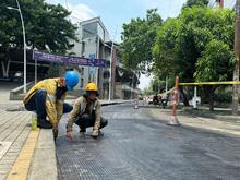 Comenz&oacute; el arreglo a las v&iacute;as aleda&ntilde;as al estadio Pascual Guerrero; alcald&iacute;a de Alejandro Eder las dejar&aacute; &iexcl;1A! 