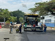 Comenz&oacute; el arreglo a las v&iacute;as aleda&ntilde;as al estadio Pascual Guerrero; alcald&iacute;a de Alejandro Eder las dejar&aacute; &iexcl;1A! 