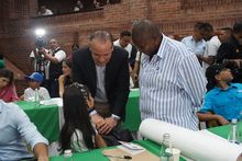 Con compromisos contundentes, 31 ni&ntilde;os y ni&ntilde;as migrantes y v&iacute;ctimas del conflicto armado gobernaron como el Primer Gabinete Distrital Infantil