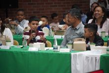 Con compromisos contundentes, 31 ni&ntilde;os y ni&ntilde;as migrantes y v&iacute;ctimas del conflicto armado gobernaron como el Primer Gabinete Distrital Infantil