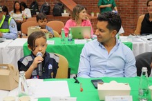 Ni&ntilde;os y ni&ntilde;as asumieron el rol de secretarios por un d&iacute;a