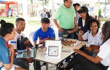 El barrio Obrero está cumpliendo 105 años y nuestros Ídolos participaron de la Feria de Servicios 4