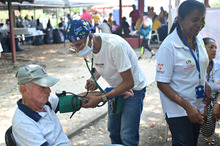 Con rifas, juegos y espect&aacute;culos, cerca de 2000 personas se gozaron