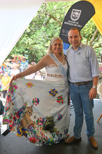 Con rifas, juegos y espect&aacute;culos, cerca de 2000 personas se gozaron