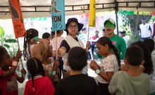 Con p&iacute;cnic, una tarde de cometas y actividades l&uacute;dicas, los ni&ntilde;os  fueron protagonistas en el jarill&oacute;n del r&iacute;o Cauca