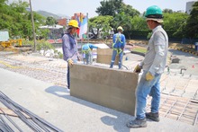 Las obras del puente vehicular de la Calle 15N con Av. 2n entraron en su etapa final