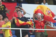 Espa&ntilde;a le gan&oacute; a Marruecos a media m&aacute;quina y seguir&aacute; en Cali para jugar los octavos del Mundial Femenino Sub-20 en Cali                                  