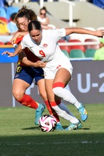 Sufriendo, Espa&ntilde;a derrot&oacute; 2-1 a Canad&aacute; en el Pascual y est&aacute; en cuartos de final del Mundial Femenino Sub-20