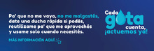 hora de ahorrar agua